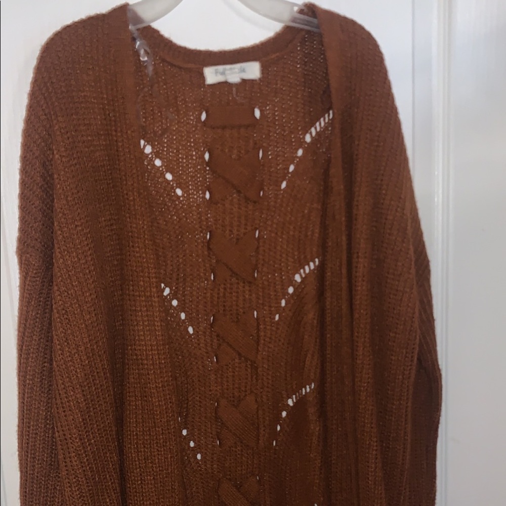 Sweater cardigan, size medium